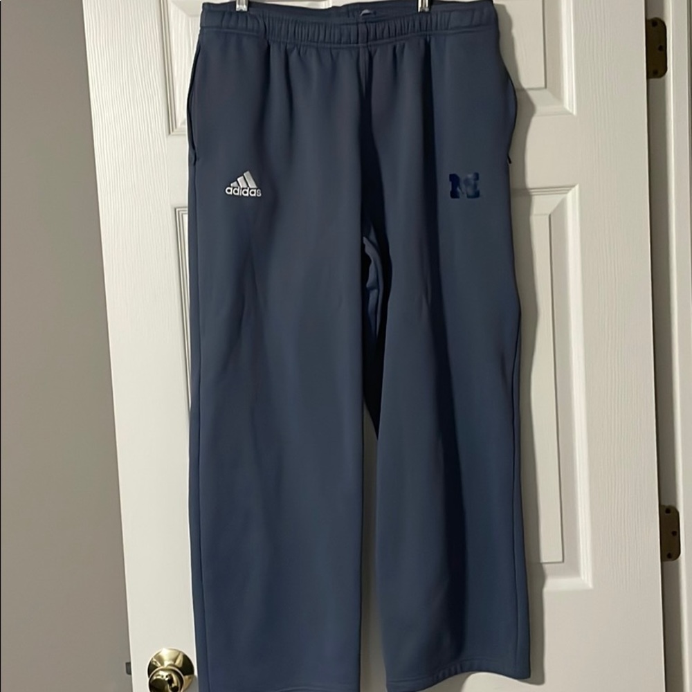 Adidas Men’s Sweatpants |Climawarm| Gray| Michigan